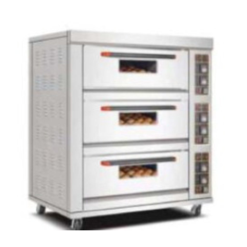 Electric Egg Roll Machine (92) Electric Baking Oven 3 Deck 9 Tray EBO39 - Image 1