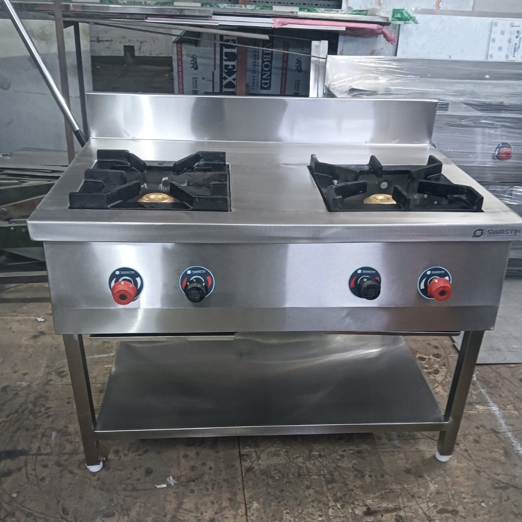 Untitled design (4) Commercial Two Burner Gas Range - Image 1